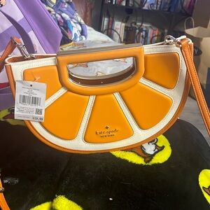 Orange Slice Purse